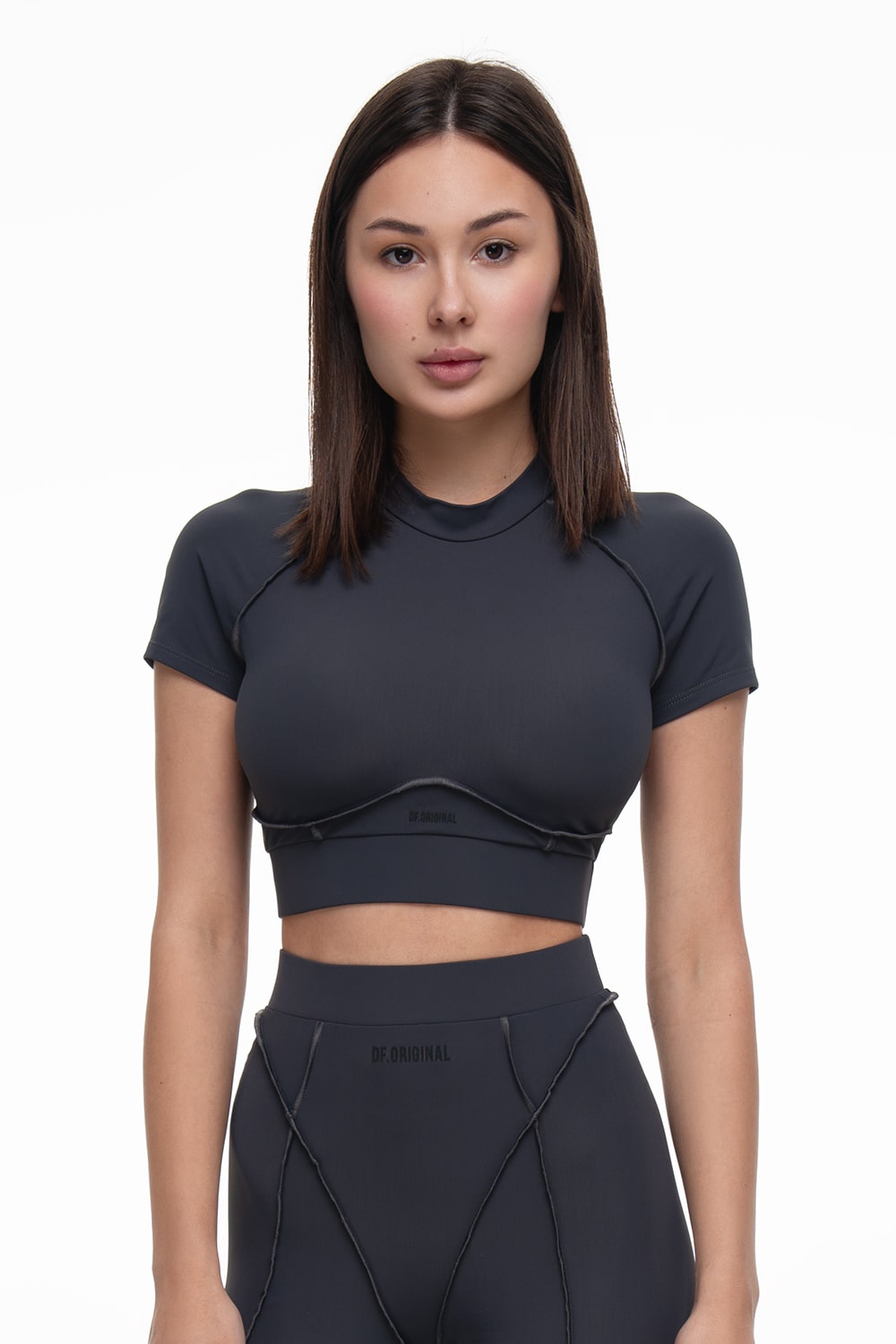 СПОРТИВНЫЕ ЛЕГГИНСЫ MAJESTIC STONE + СПОРТИВНЫЙ ТОП-ФУТБОЛКА MAJESTIC STONE