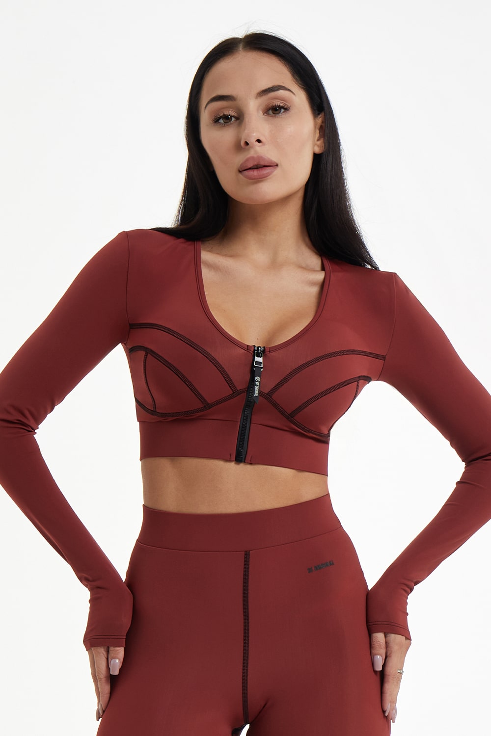 MANIFEST BORDO LONGSLEEVE TOP + MANIFEST BORDO LEGGINGS
