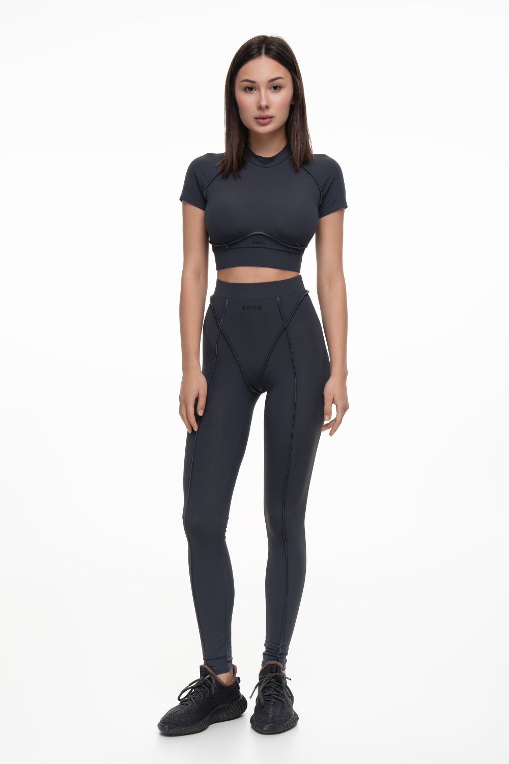 СПОРТИВНЫЕ ЛЕГГИНСЫ MAJESTIC STONE + СПОРТИВНЫЙ ТОП-ФУТБОЛКА MAJESTIC STONE