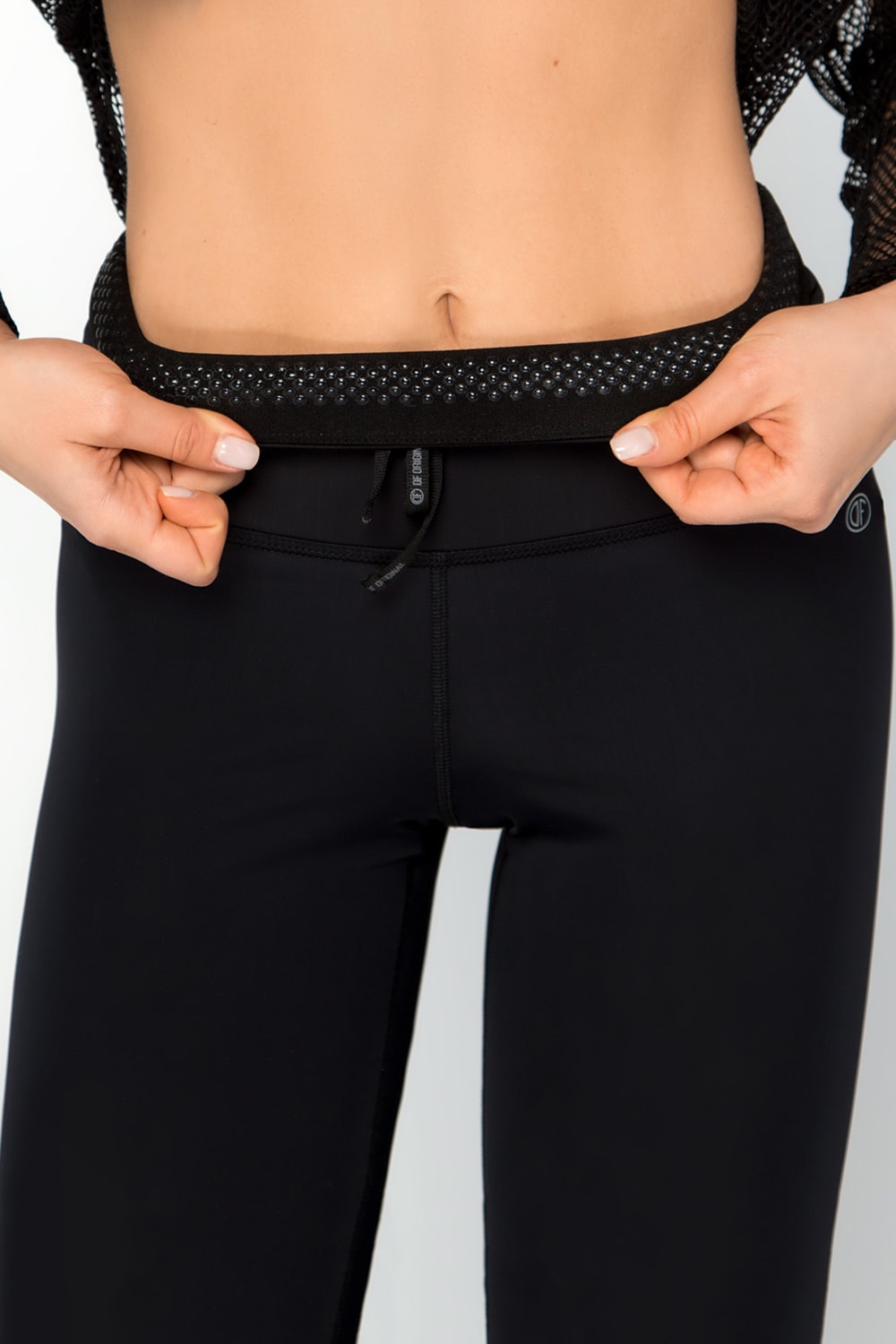 РАШГАРД CRAZY BASIC BLACK + СПОРТИВНЫЕ ЛЕГГИНСЫ SUPER LUXE