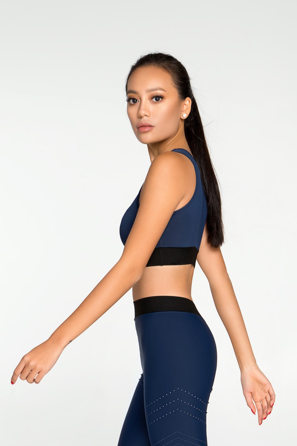 BRA TOP PIXELATION NAVY