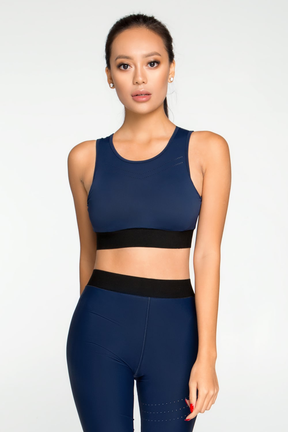 BRA TOP PIXELATION NAVY