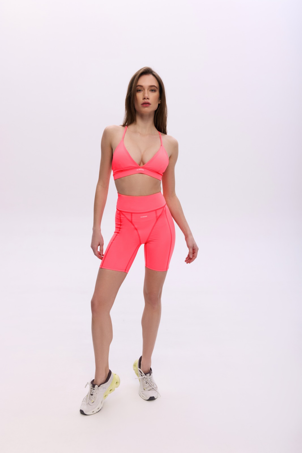 BLOOM CHILI FIRE TOP BRA + BLOOM CHILI FIRE BIKERSHORTS