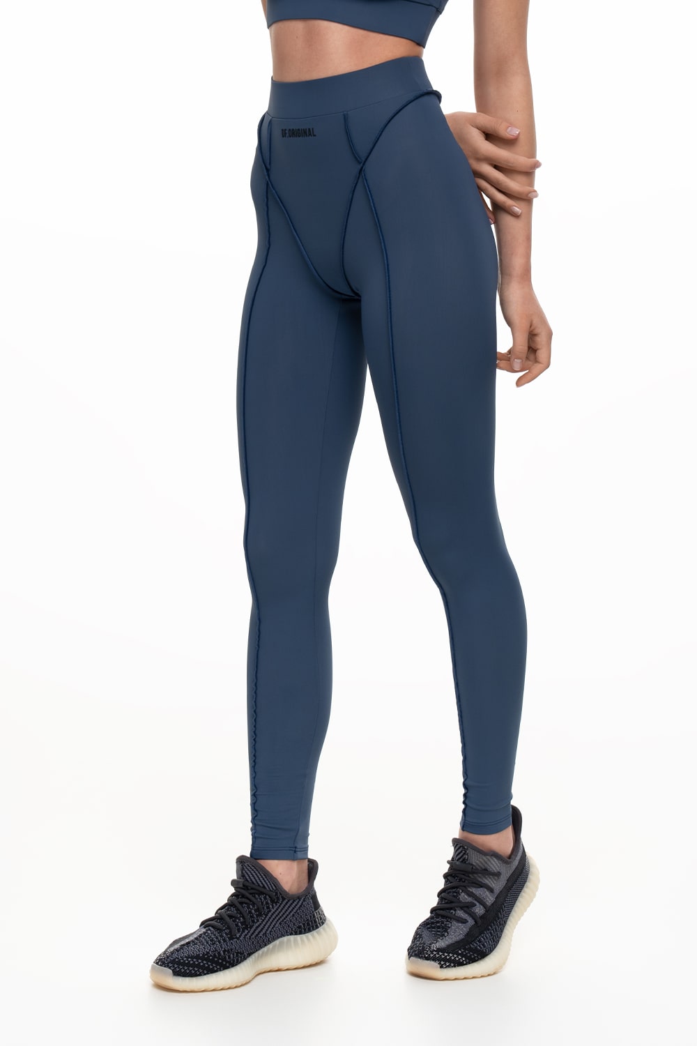 MAJESTIC COBALT SPORTS LEGGINGS