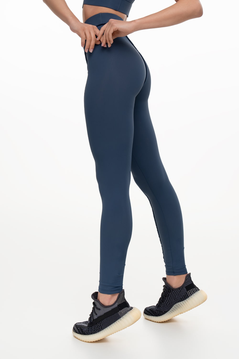 MAJESTIC COBALT SPORTS LEGGINGS