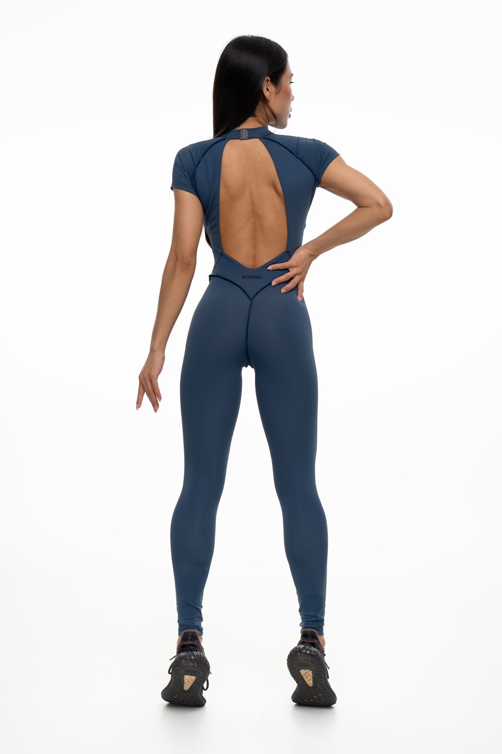 MAJESTIC COBALT SPORTS JUMPSUIT