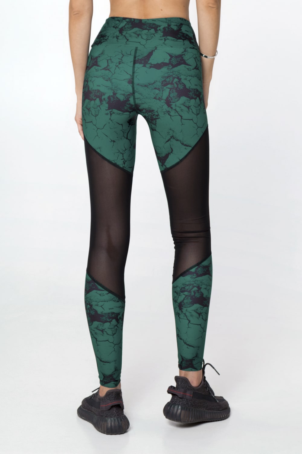 MARBLE EMERALD LEGGINGS