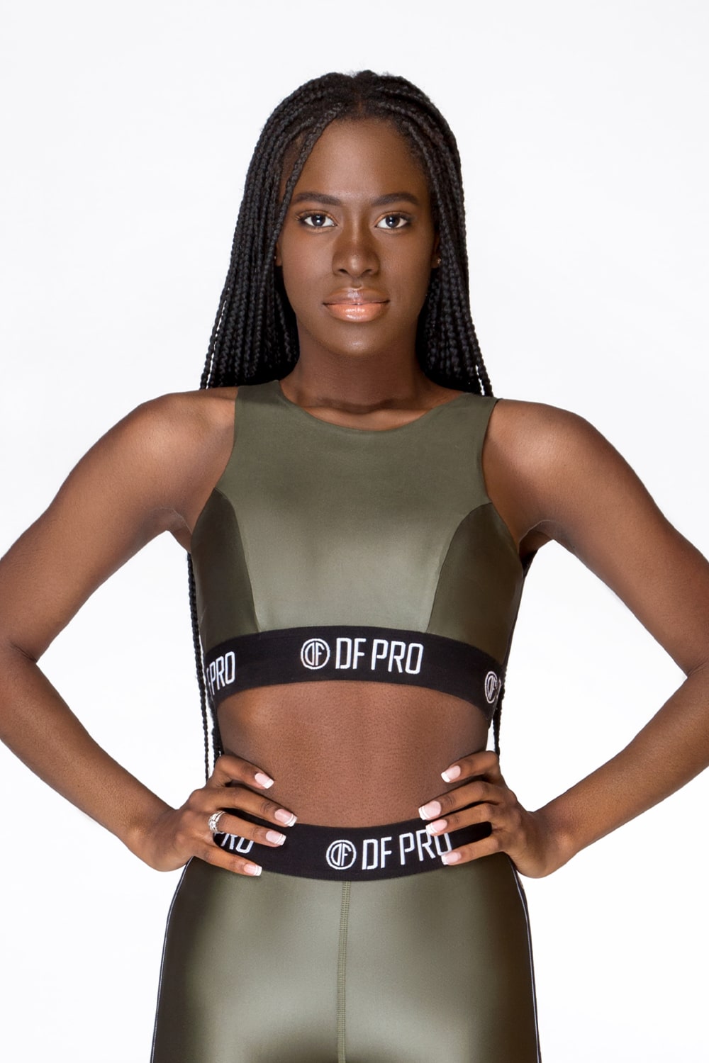 PERFORM PRO GREEN LEGGINGS + PERFORM PRO GREEN BRA TOP