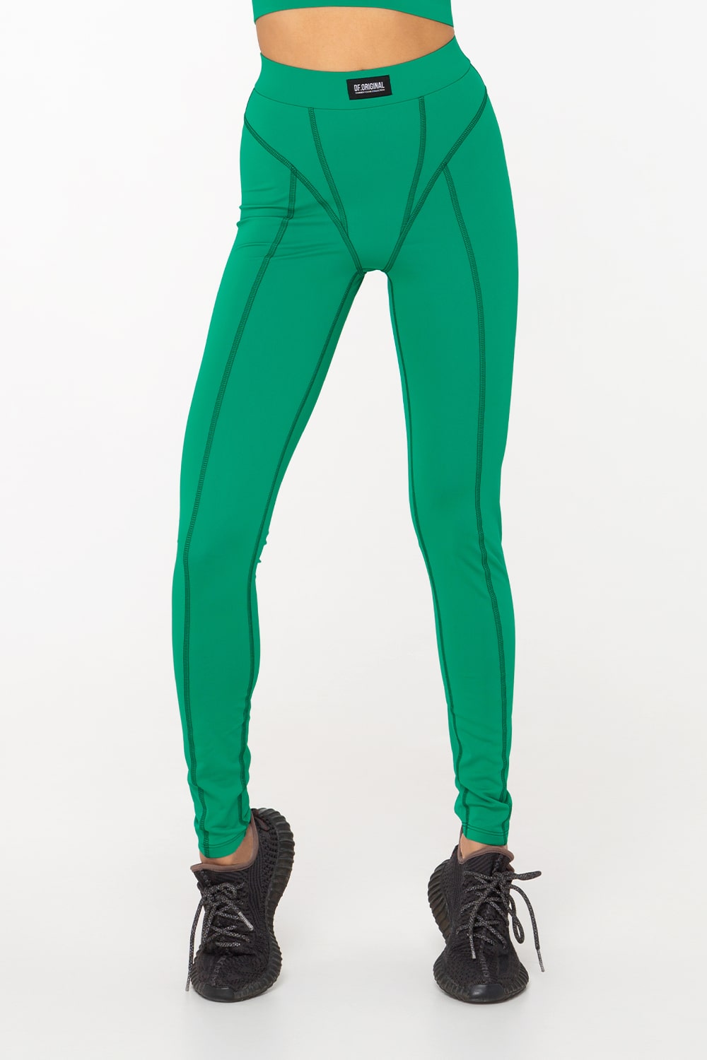 VOGUE GREEN LEGGINGS + VOGUE GREEN BRA TOP