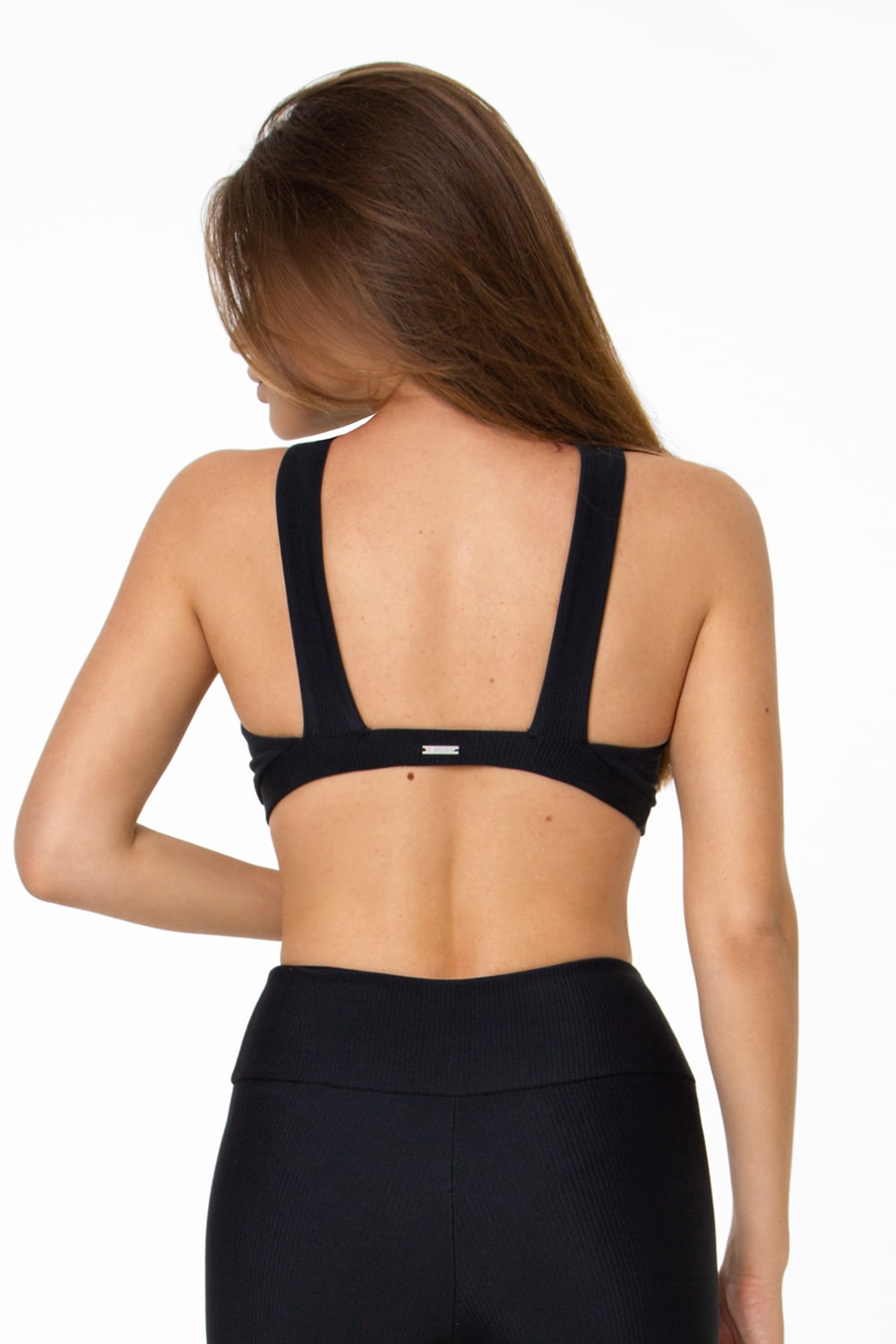 LEIA BLACK BIKERSHORTS + LEIA BLACK BRA TOP