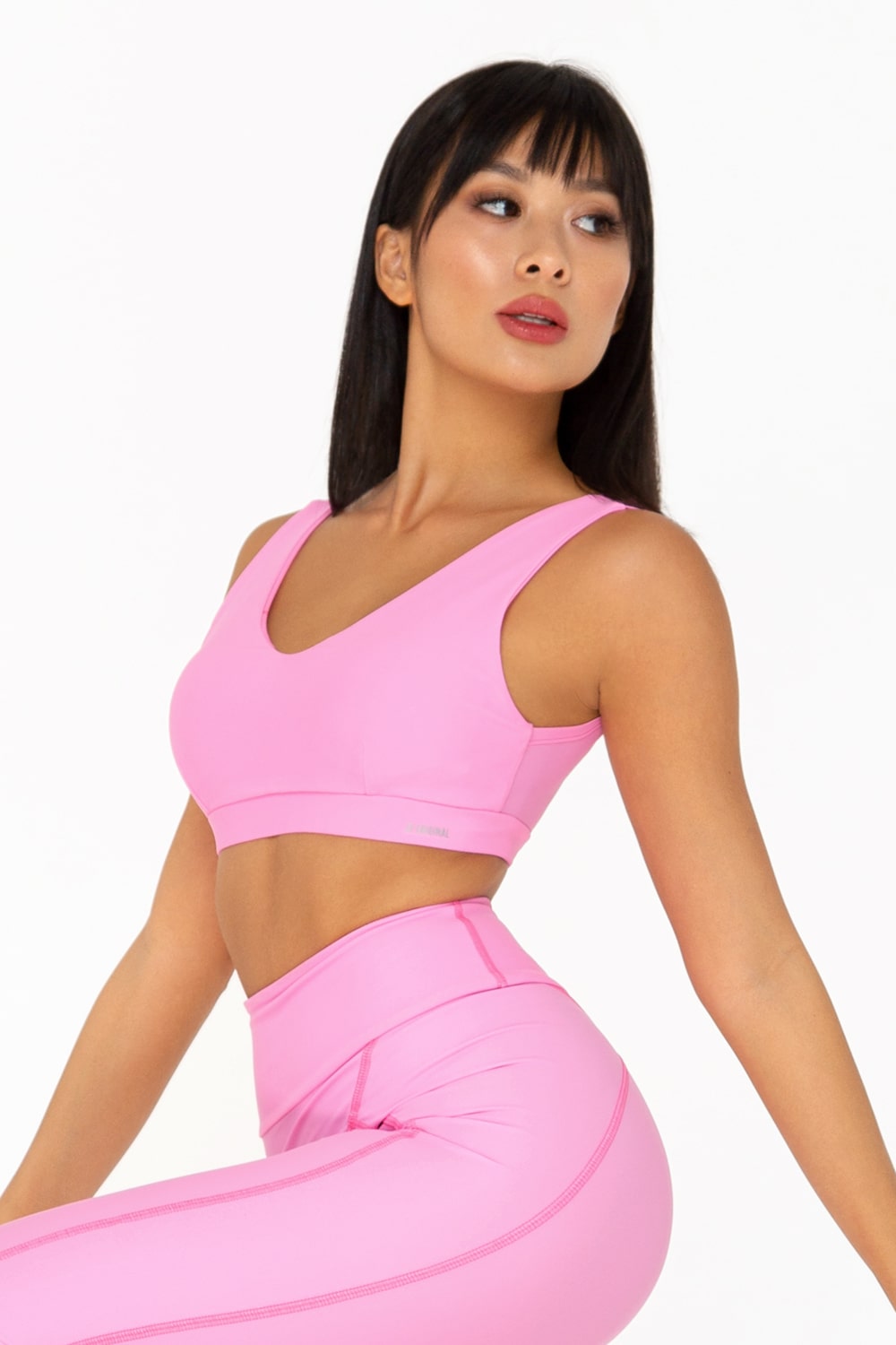 OXYGEN PINK LEGINGI + OXYGEN PIINK BRA TOPS