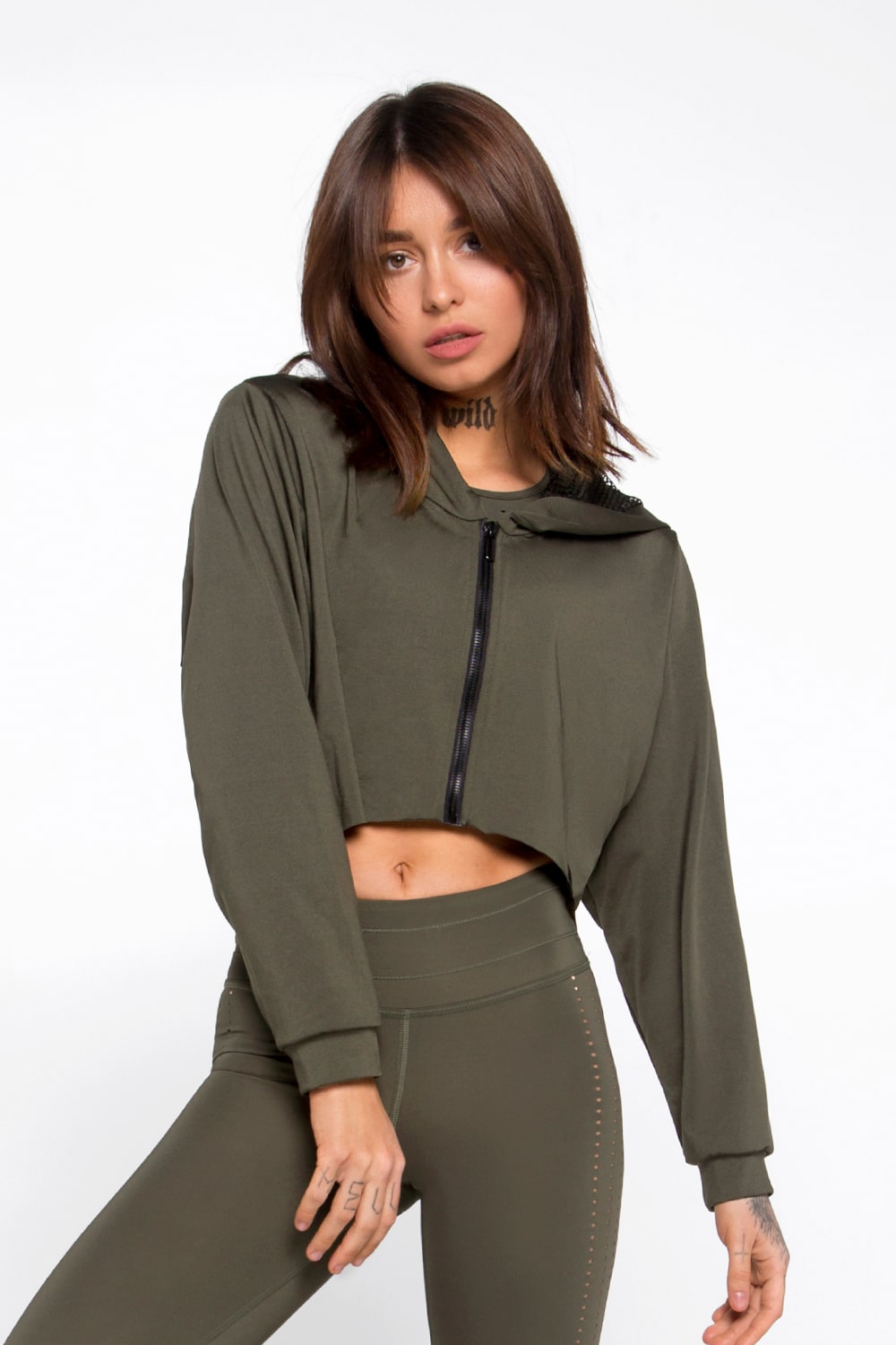 BASIC NEW KHAKI HOODIE