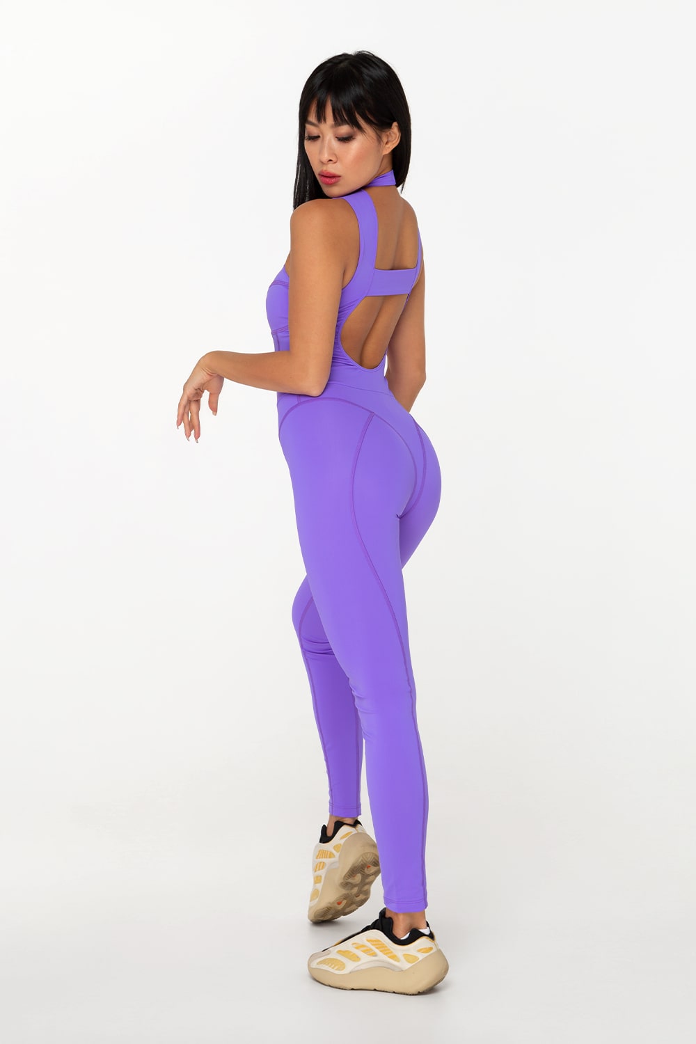 SUMMER VOGUE ORCHID SPORTS JUMPSUIT