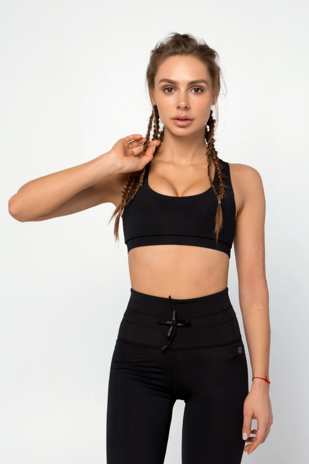 BRA TOP BLACK NET